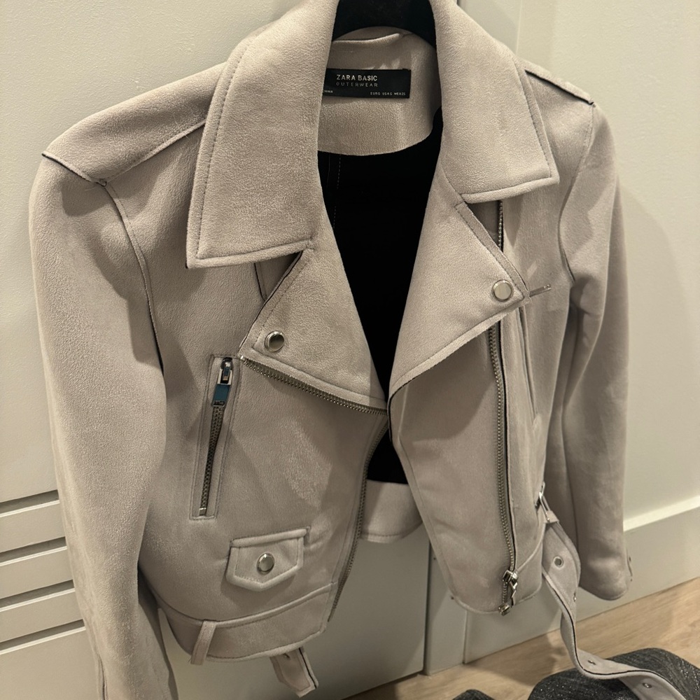Zara suede jacket